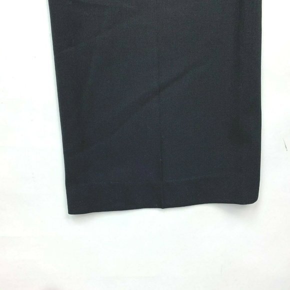 Max Mara Black Woolmark Blend Pants Pockets - Picture 7 of 10